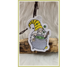 Stickserie ITH - Halloween Gnomes Anhänger